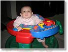 20070304Riley 009 * Mommy is letting me play in the Bouncy chair, I like it. * 2592 x 1944 * (1.29MB)